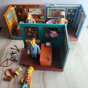 Simpsons World Of Springfield Rooms And Figures - Working